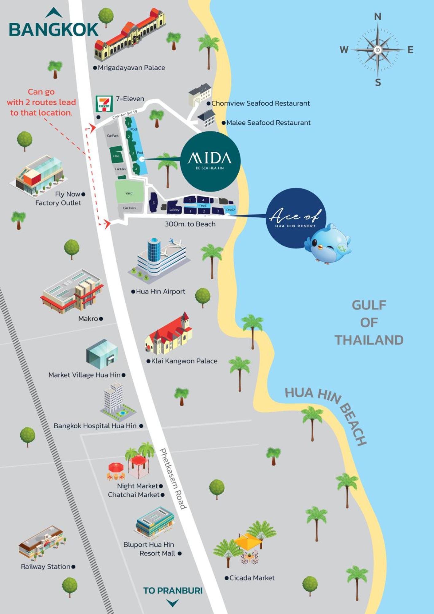 Mida De Sea Hua Hin - Sha Plus Cha-am Exterior foto